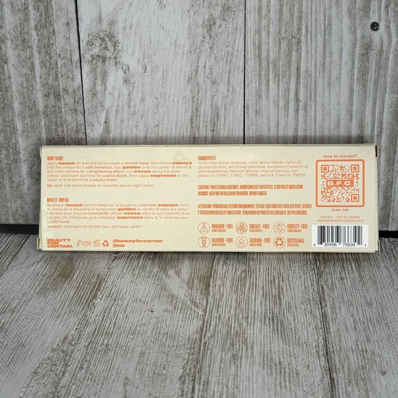 BFC Beauty For Certain Playa to Palazzo Eyeshadow Palette NEW NIP - Picture 4 of 5